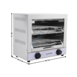 Toasteur à quartz double | QT2 | CUISTANCE