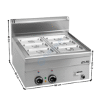 Bain-Marie elec MINIMA 600 | EBM66 | MBM