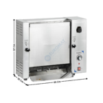 Toasteur Vertical medium à Haut Rendement | CTV600B | CASSELIN