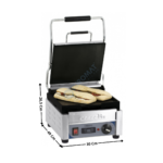 Machine à panini avec minuteur PM Premium | CGPLLPPT | CASSELIN