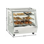 Vitrine chauffante 125L | CVC125L | CASSELIN