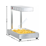 Chauffe-frites GN1/1 Quartz | CCF5 | CASSELIN