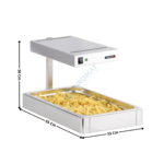 Chauffe-frites GN1/1 | CCF2 | CASSELIN