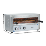 Toasteur à quartz PM - 2 Niveaux | CTQPM | CASSELIN