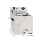 Cuiseur à pâtes électrique 8L. - 1 Panier | CCAPV1G | CASSELIN