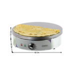 Crêpière électrique ronde 40CM | CCR40E | CASSELIN