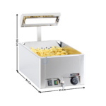 Chauffe-frites GN1/1 Céramique | CCF1 | CASSELIN
