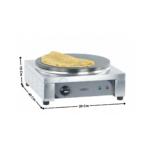 Crêpière électrique carré 35CM | CCC35E | CASSELIN