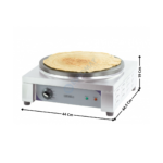 Crêpière électrique carré 40CM | CCC40E | CASSELIN