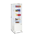 Vitrine à dessert 235L réfrigérée panoramique | CVR235LB | CASSELIN