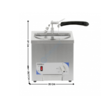 Entonnoir à piston chauffant 2 L. | CEPC | CASSELIN