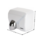 Sèche-mains à bec blanc | CB2BLANC | CASSELIN