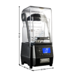Blender simple 2 L. avec boîtier d'insonorisation - PRO | 74550300 | COMBISTEEL