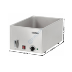 Bain-marie GN1/1 - Avec Robinet | CBMV1B | CASSELIN