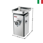 Hachoir à viande - Neutre 300KG/H - BARCELLONA Series | 21223502F | SIRMAN