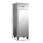 Armoire négative 500 L. - 1 porte pleine | ARN400AC | ATLAS COLD