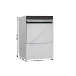 Lave-Verre 35x35 - Sans adoucisseur | LB306 | MBM