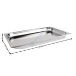 Bac gastronorme inox GN 1/1 - 40mm | BG11040 | CUISTANCE
