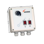 Variateur de vitesse manuel 9A | 31M09L | ALVENE