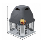 Tourelle d'extraction Emmos 036 | 41H3604MV | ALVENE