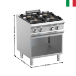 Feux vifs 4 zones XL DOMINA 700 MAX | FB77AXL | MBM ITALY