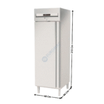 Armoire positive GN2/1 645L. - 1 porte pleine | AGR751PF | CORECO