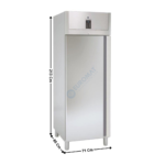 Armoire positive GN2/1 645L. - 1 porte pleine - ENERGY A | HEGR751PF85 | CORECO