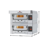 Four 12 pizzas 2 niveaux - GAZ | 2XB217D | ITALFORNI