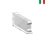 Element neutre 10cm à poser DOMINA 700 MAX | N71T | MBM ITALY