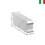 Element neutre 15cm à poser DOMINA 700 MAX | N705T | MBM ITALY