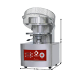 Presse-Pizzas à chaud Ø45cm | DP45EK | DIAMOND