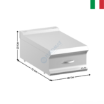 Element neutre 40cm à poser DOMINA 700 MAX | N74TC | MBM ITALY