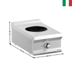 Wok à induction à poser DOMINA 700 MAX | INW74T | MBM ITALY