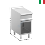 Element neutre 40cm sur baie DOMINA 700 MAX | N74A | MBM ITALY