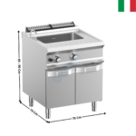 Cuiseur à pâtes 40 Litres gaz DOMINA 700 MAX | CPG77A | MBM ITALY