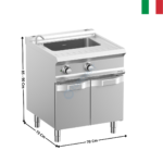 Cuiseur à pâtes 40 Litres électrique DOMINA 700 MAX | CPE77A | MBM ITALY