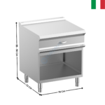 Element neutre 70cm sur baie DOMINA 700 MAX | N77AC | MBM ITALY