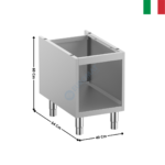 Soubassement 40 cm baie libre DOMINA 700 MAX | NSA74 | MBM ITALY