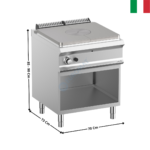 Plaque coup de feu Gaz DOMINA 700 MAX | TPG77A | MBM ITALY