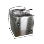 Friteuse gaz 10 L. à Poser - Gaz Butane Propane | 13206 | SOFRACA