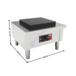 Réchaud 1 zone électrique XXL | 27144XXL | SOFRACA