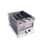 Cuiseur à pâtes électrique 15 L. | 21202+PAN03 | SOFRACA