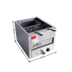 Cuiseur à pâtes électrique 15 L. | 21202+PAN01 | SOFRACA