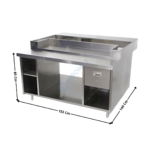 Meuble Support pour Vitrine Chaude HD3 & HD5 - Premium | SPT2 | ARCHWAY
