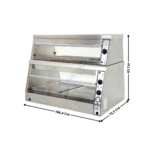 Vitrine Maintient Chaud - 3 Grilles - Premium | HD32T | ARCHWAY