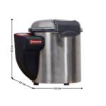 Lave-Moules de Table 5 Kg - 75 Kg/24H | LCF05 | DIAMOND