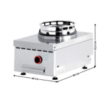 Feux wok de table 1 Zone | WGX14T | DIAMOND