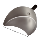 Pelle en inox pour Machine à Kebab 26cm - T2 | PDPT0192 | POTIS