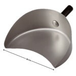 Pelle en inox pour Machine à Kebab - T3 | PDPT0193 | POTIS