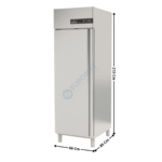 Armoire positive GN2/1 600L. - 1 porte pleine | CGR751SPF | CORECO